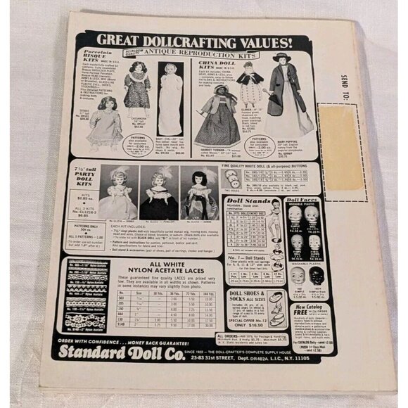 1982 Doll Reader Magazine Collectors Guide Miniatures 80s Barbie Lot Of 4 Vtg - Picture 8 of 16